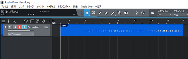 リアルタイム録音とクオンタイズ 基本編 Studio Oneの使い方 キリコノオト